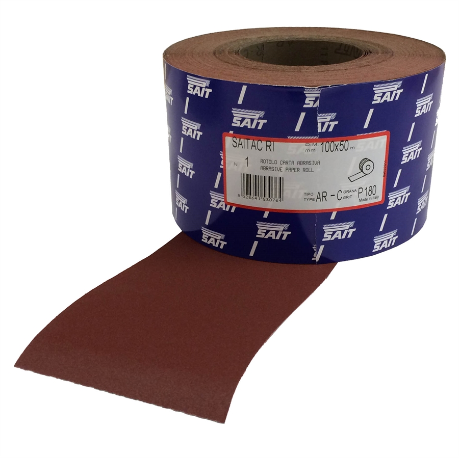 Saitac Sandpaper 100mmx50m P120