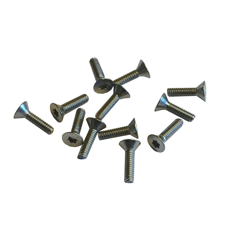 Torx screw Countersink 080x1/4 12 pcs